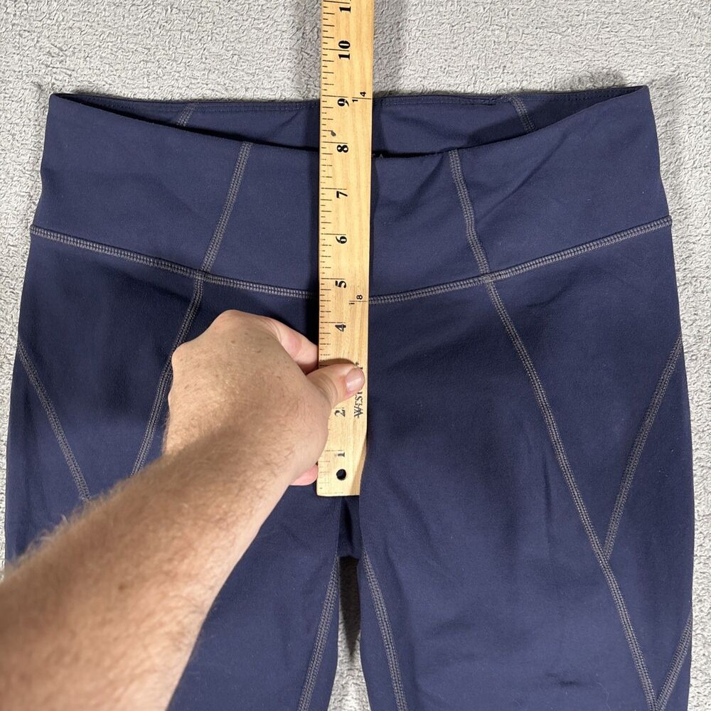 Athleta plié Tight‎ Legging Navy Blue Midrise 929784 Women’s Size Medium - Picture 5 of 13